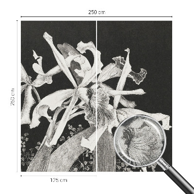 3D tapeta na stenu Ilustrácia orchidey