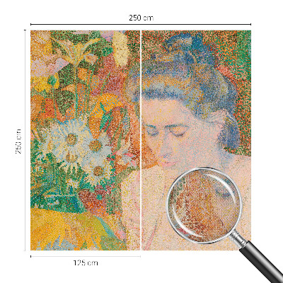 Detská fototapeta na stenu Kvetinový portrét