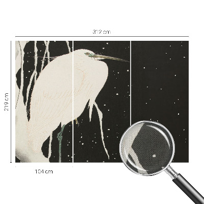 Detská fototapeta Zimný vták