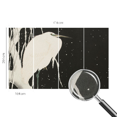 Detská fototapeta Zimný vták