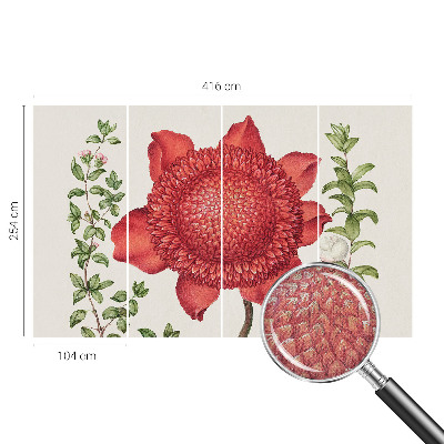 Tapeta do obývačky Kvetinová elegancia