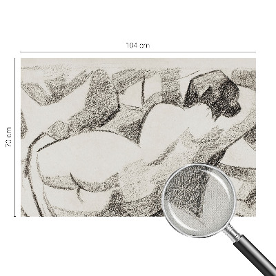 Fototapeta do detskej izby Ležiaca postava