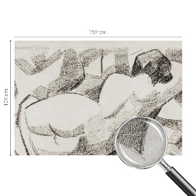 Fototapeta do detskej izby Ležiaca postava