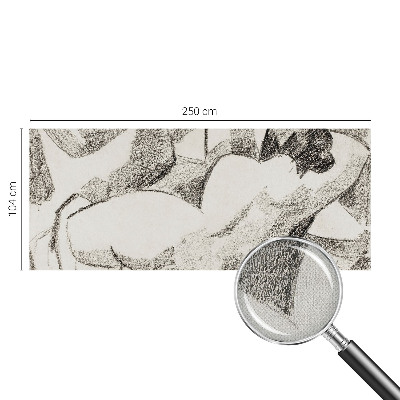 Fototapeta do detskej izby Ležiaca postava