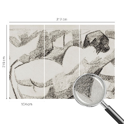 Fototapeta do detskej izby Ležiaca postava