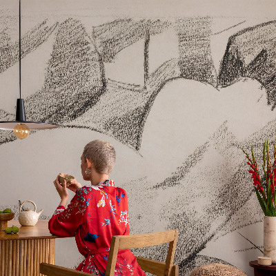 Fototapeta do detskej izby Ležiaca postava