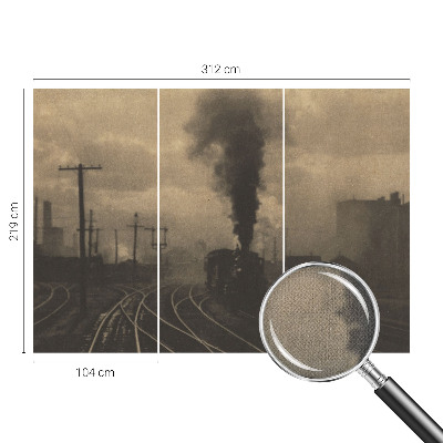 Fototapeta pre dievča Priemyselná krajina