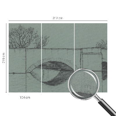 Samolepiaca fototapeta Oblúkový most