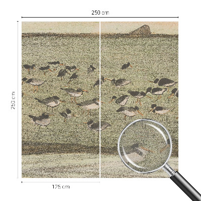 Moderná tapeta na stenu Vtáčí pokoj