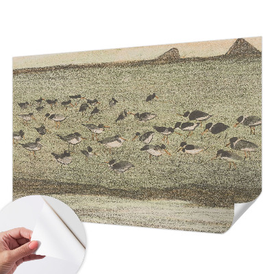 Moderná tapeta na stenu Vtáčí pokoj