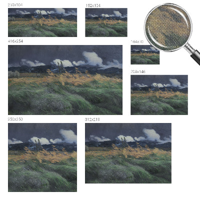 Samolepiaca tapeta Povyfúkané trávy