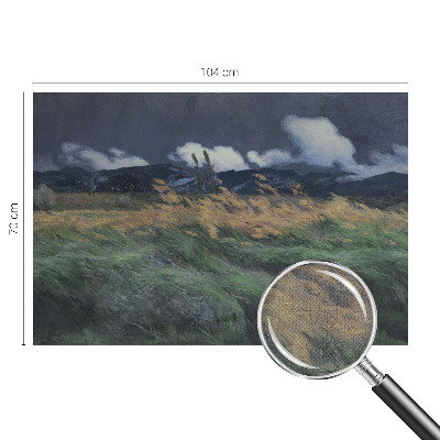 Samolepiaca tapeta Povyfúkané trávy