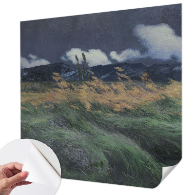 Samolepiaca tapeta Povyfúkané trávy