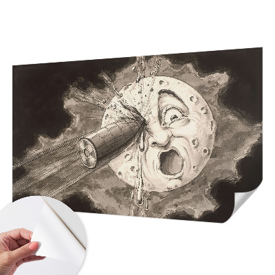 Samolepiaca fototapeta do detskej izby Kozmická zrážka