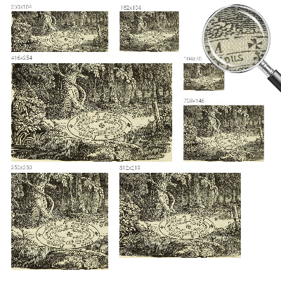 3D fototapeta Magický kruh