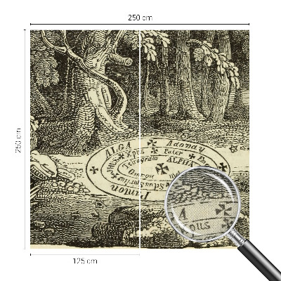 3D fototapeta Magický kruh