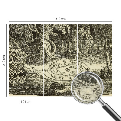 3D fototapeta Magický kruh