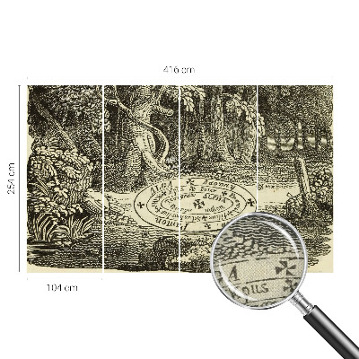 3D fototapeta Magický kruh