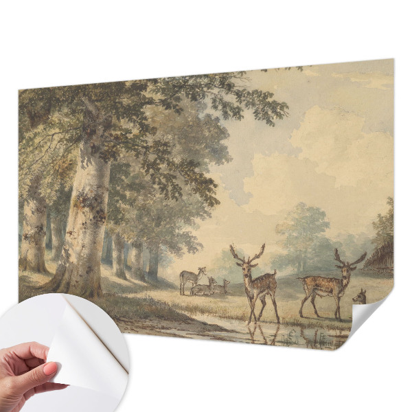 3D tapeta na stenu Lesný pokoj