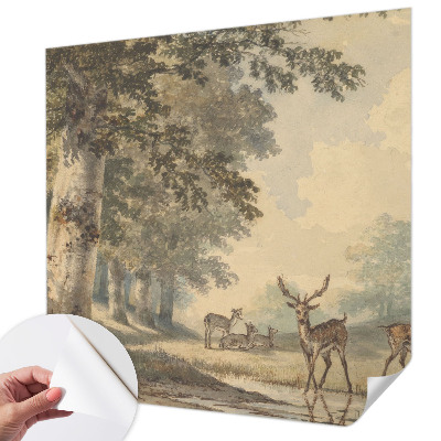 3D tapeta na stenu Lesný pokoj