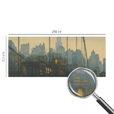 Moderná tapeta na stenu Večerná panoráma