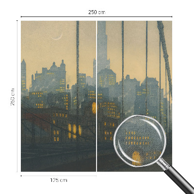 Moderná tapeta na stenu Večerná panoráma