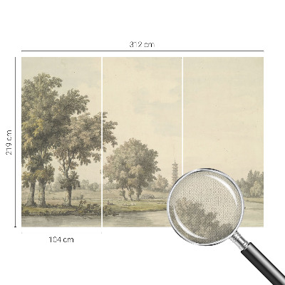 Samolepiaca fototapeta Tichý park