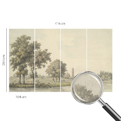 Samolepiaca fototapeta Tichý park