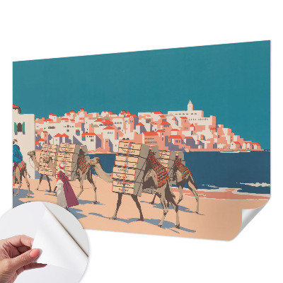 Fototapeta do detskej izby Ťavia karavána