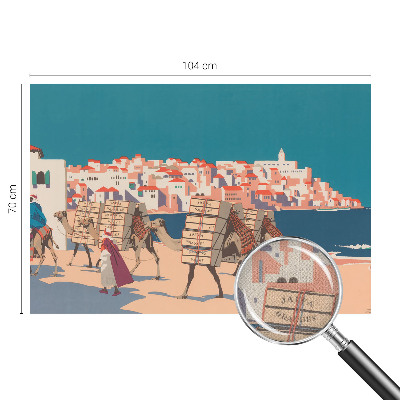 Fototapeta do detskej izby Ťavia karavána