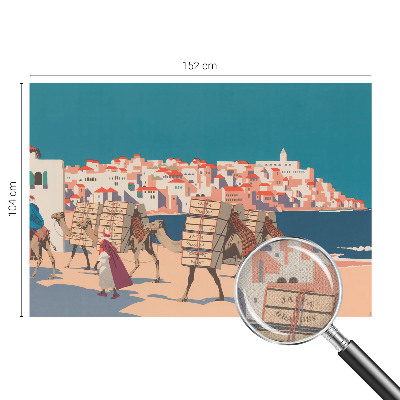 Fototapeta do detskej izby Ťavia karavána