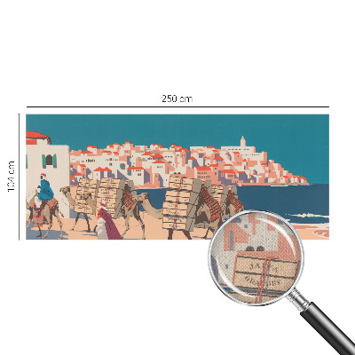 Fototapeta do detskej izby Ťavia karavána