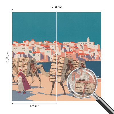 Fototapeta do detskej izby Ťavia karavána