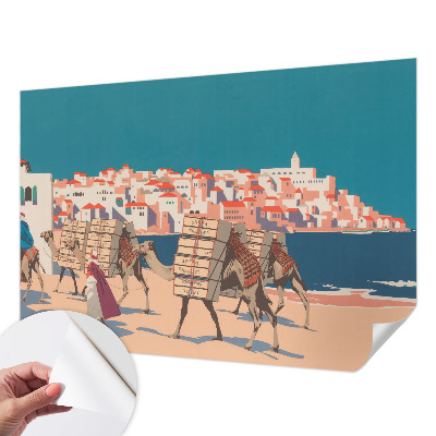 Fototapeta do detskej izby Ťavia karavána