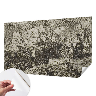 Detská tapeta Horská scenéria