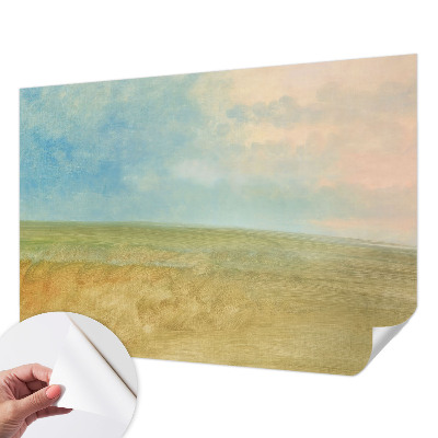 Tapeta do obývačky Pastelové polia