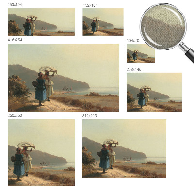 Moderná tapeta na stenu Prechádzka pri mori