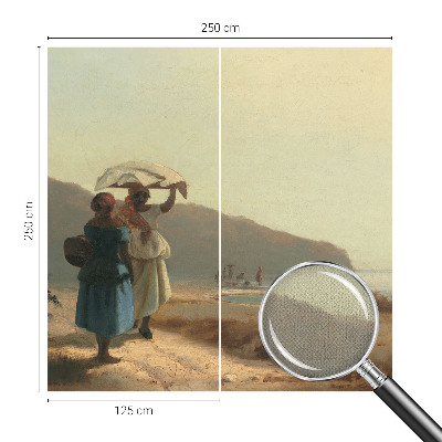 Moderná tapeta na stenu Prechádzka pri mori