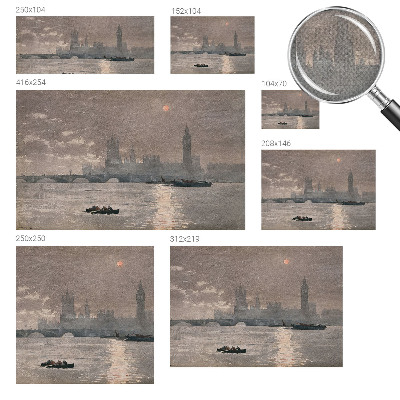 Samolepiaca tapeta Nočná panoráma