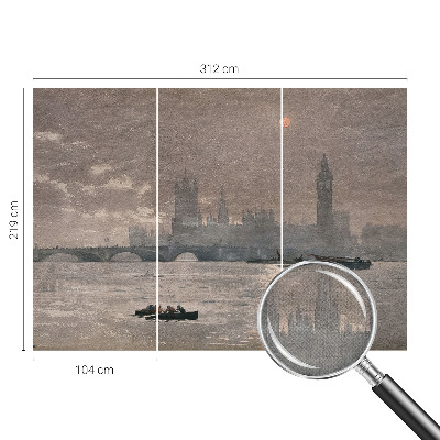 Samolepiaca tapeta Nočná panoráma