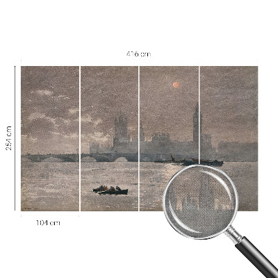 Samolepiaca tapeta Nočná panoráma