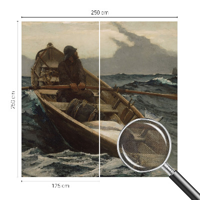 Fotografická tapeta samolepiaca Rybár na mori