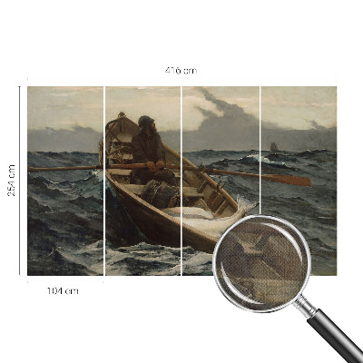 Fotografická tapeta samolepiaca Rybár na mori