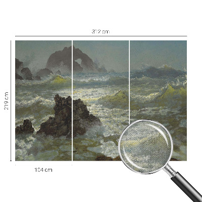 Samolepiaca fototapeta do obývačky Rozbúrené more