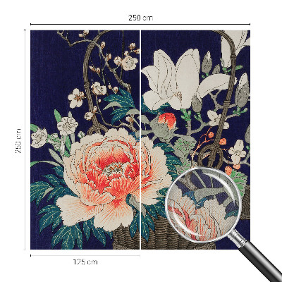 3D fototapeta Kvetinový košík