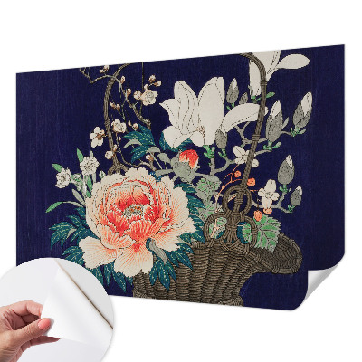 3D fototapeta Kvetinový košík