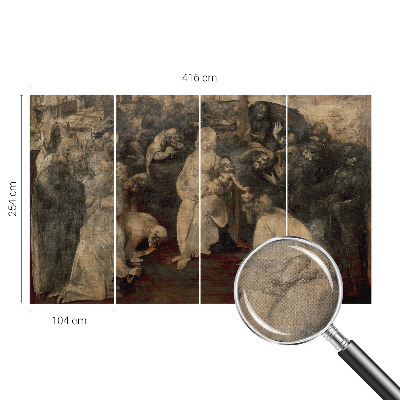 3D tapeta na stenu Duchovné stretnutie