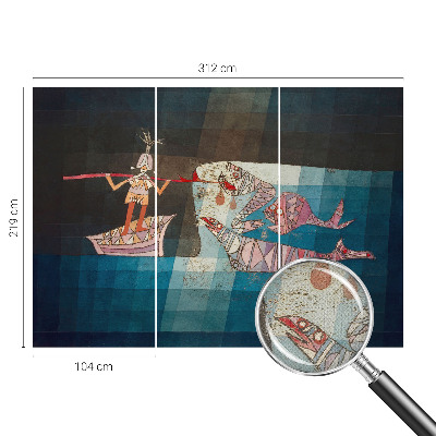 Fototapeta do detskej izby Rybár lovec