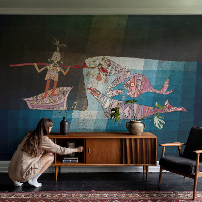 Fototapeta do detskej izby Rybár lovec