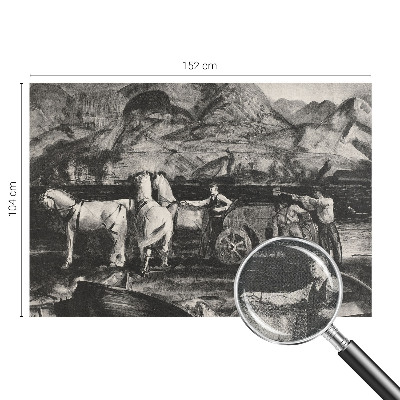 Fotografická tapeta do detskej izby Dedinská scéna